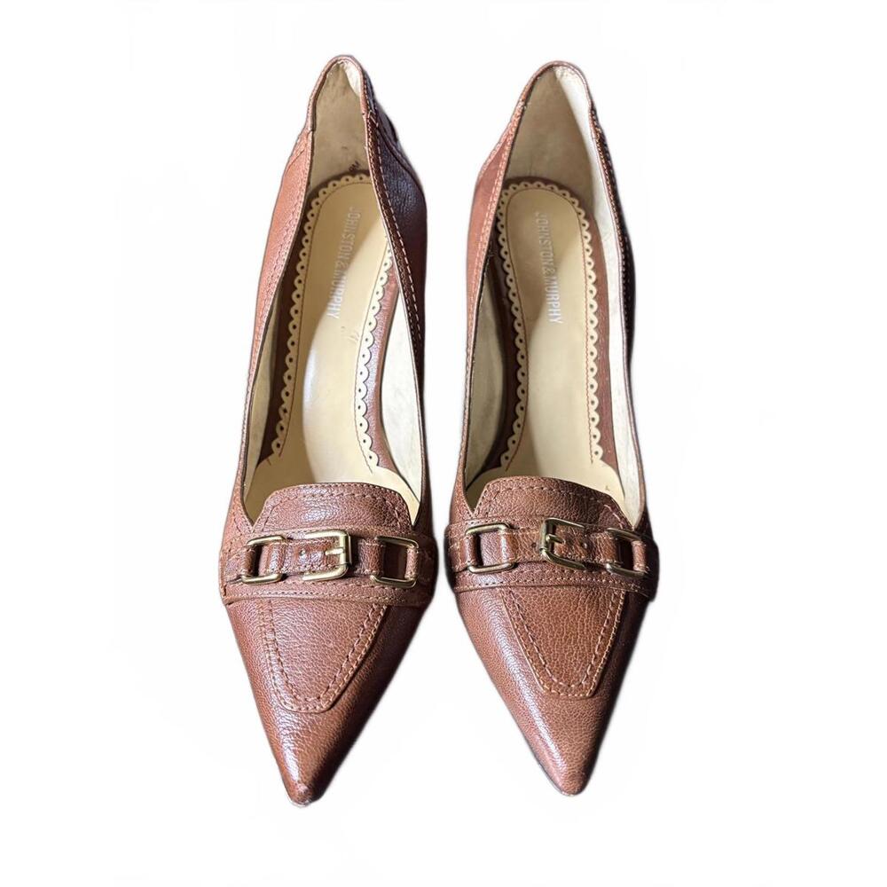Johnston & Murphy sz 9 Brown Heels
